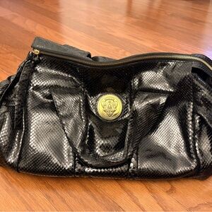 Black Versace Vintage Women's Bag